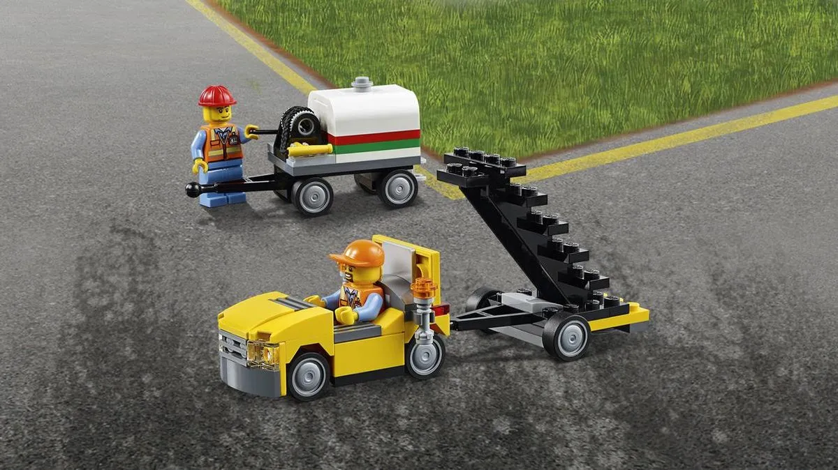 LEGO City Passagiersterminal 60104 - 694 Stukken