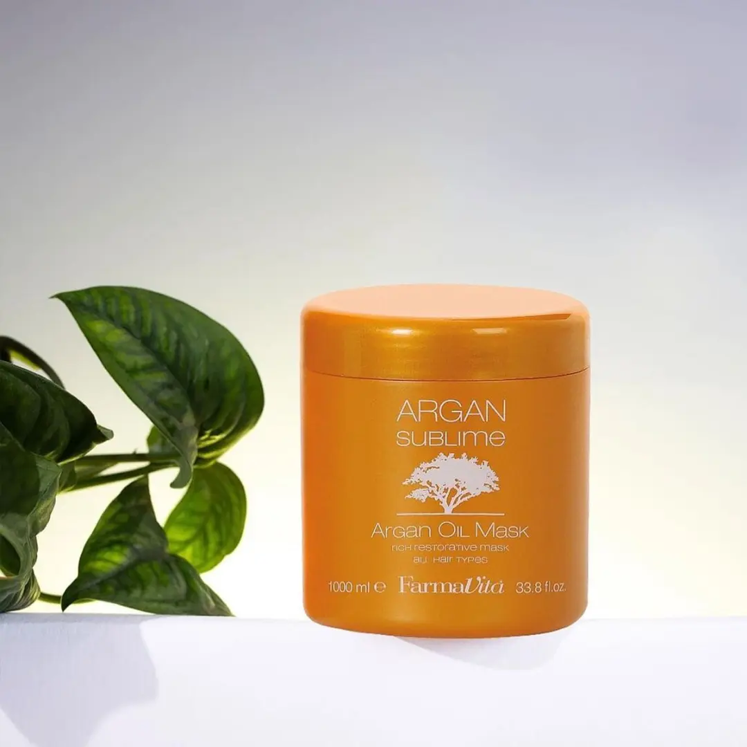 Farmavita Argan Sublime Herstellend Haarmasker 250ml - afbeelding 6 van 6