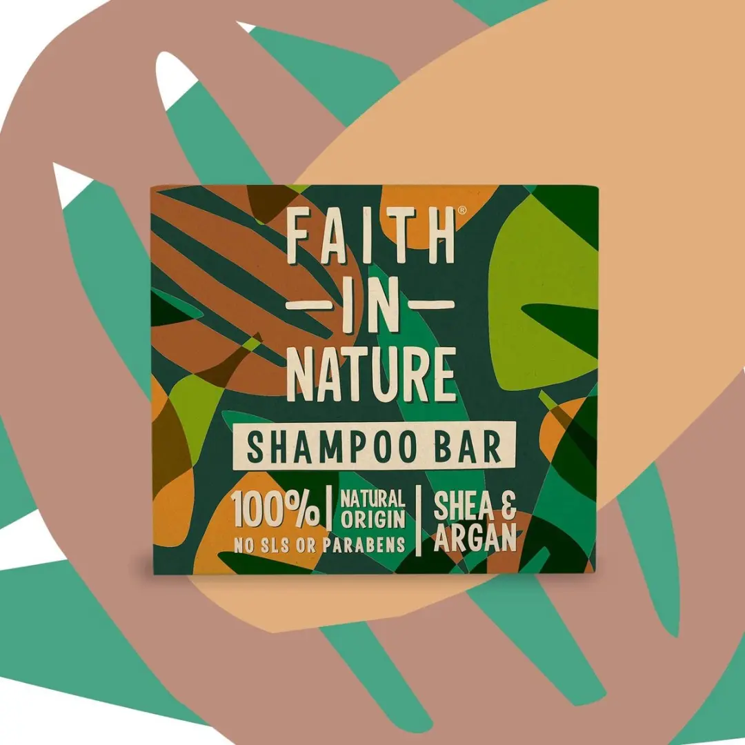 Faith In Nature Shampoo Bar Shea & Argan 85g