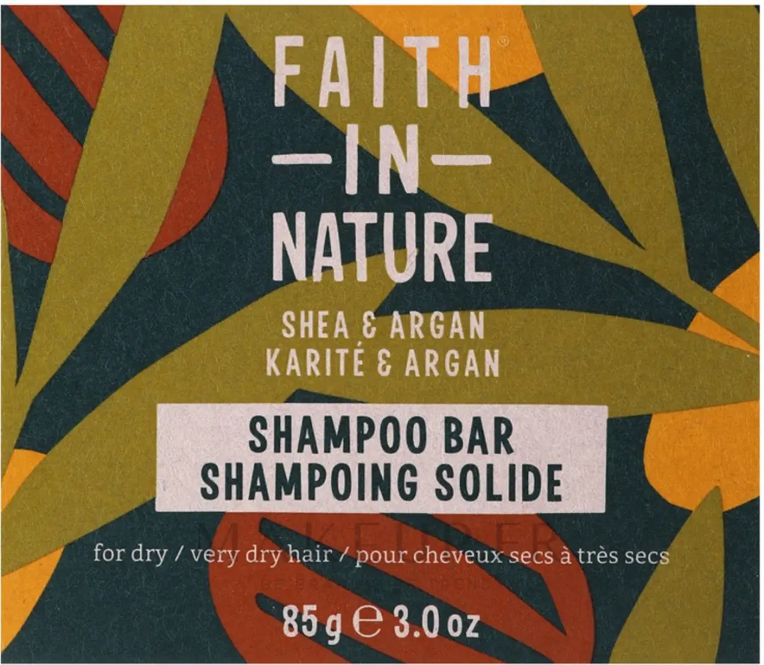 Faith In Nature Shampoo Bar Shea & Argan 85g