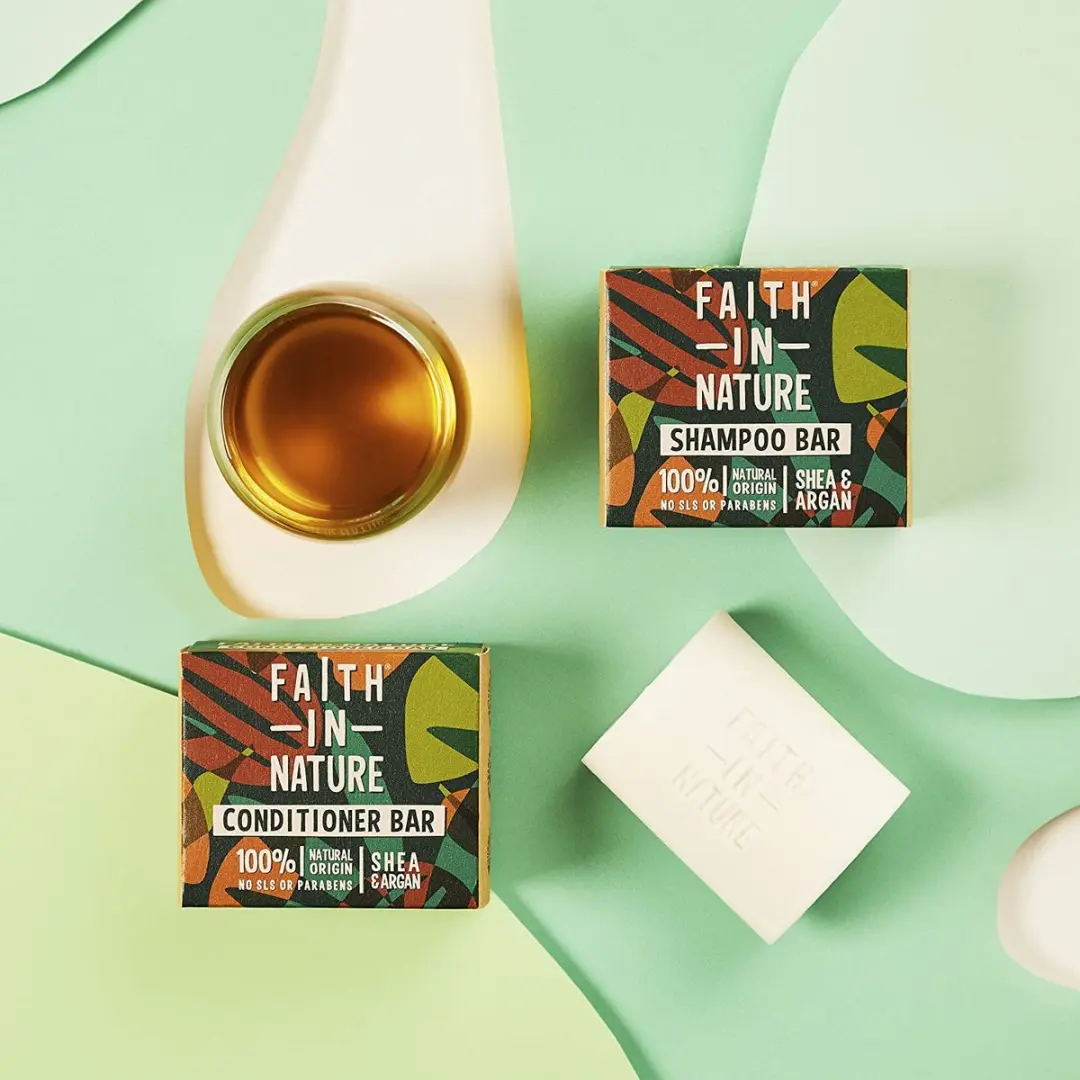Faith In Nature Shampoo Bar Shea & Argan 85g