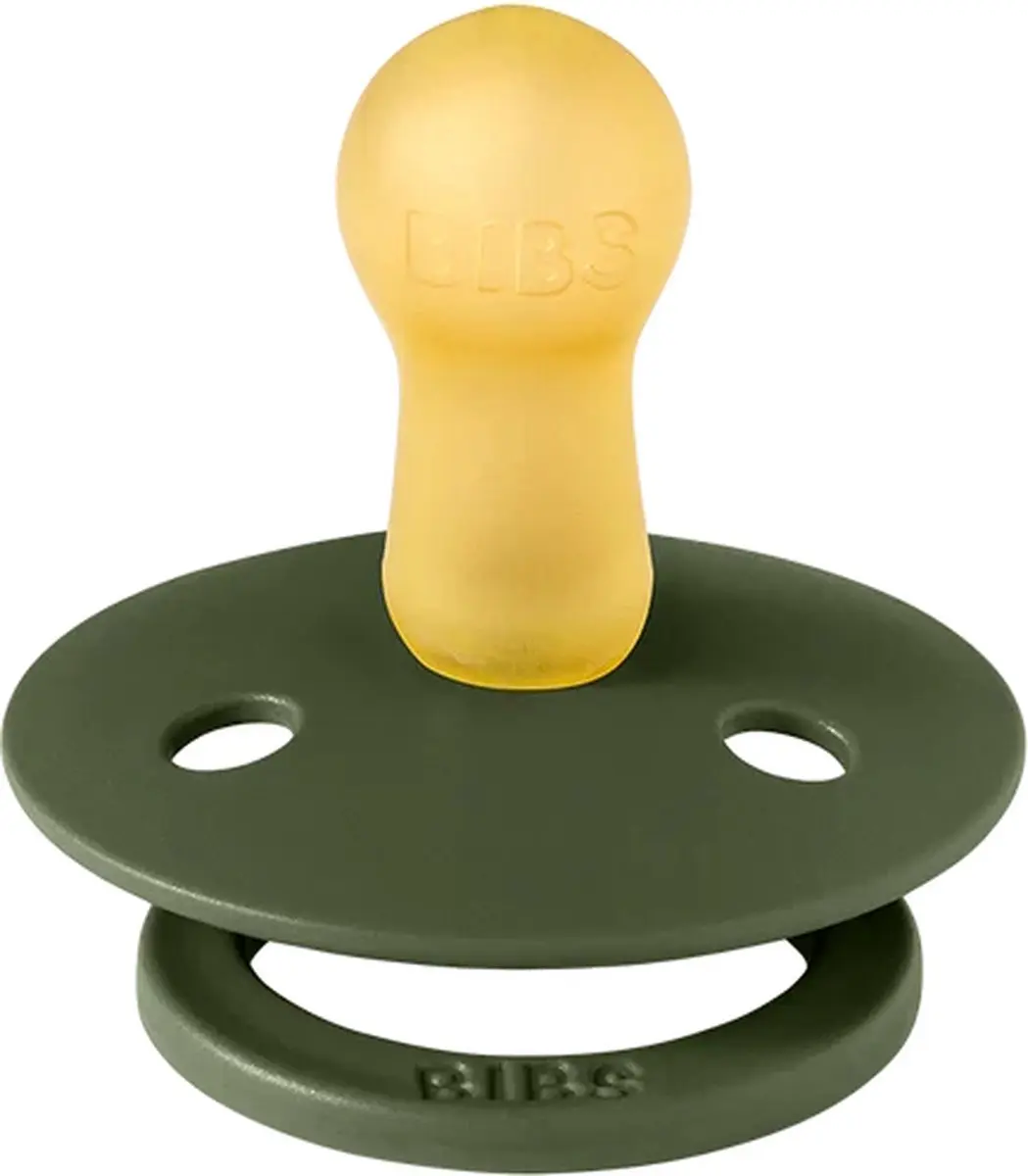 BIBS Symmetrische Fopspeen 6-18 Mnd - 2 Stuks - Sage/Hunter Green
