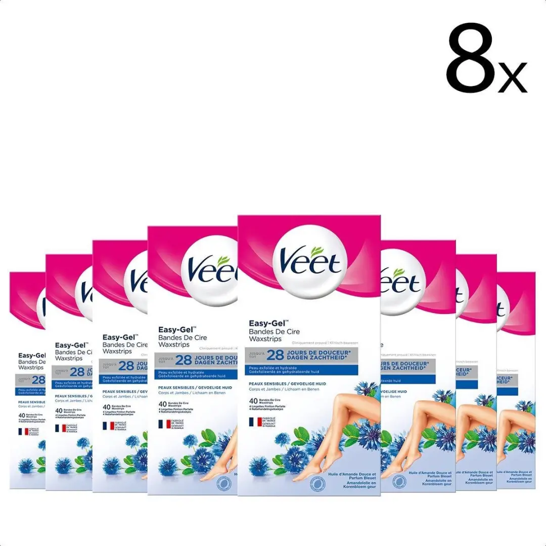 Veet Ontharingsstrips Gevoelige Huid