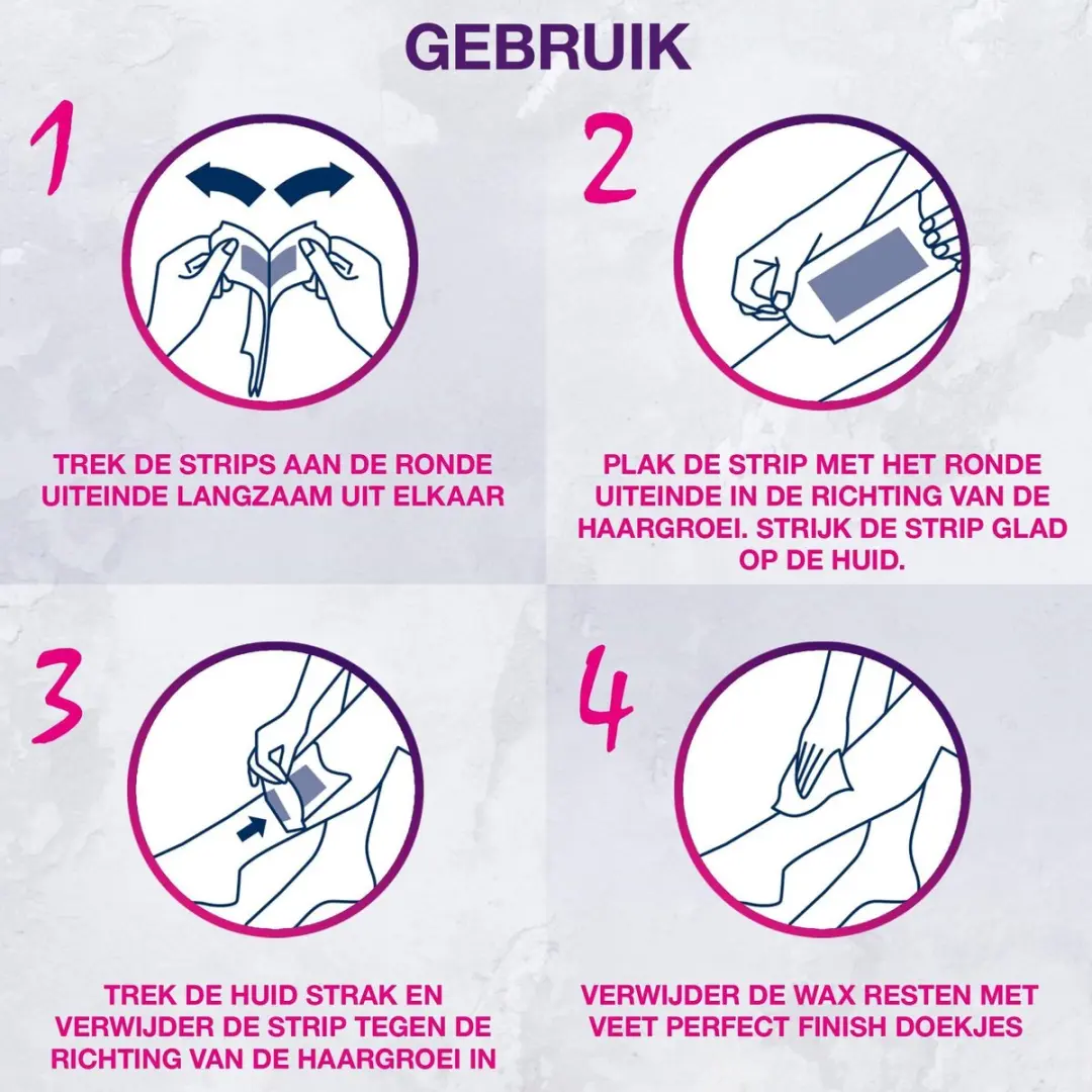 Veet Ontharingsstrips Gevoelige Huid - 320 Stuks