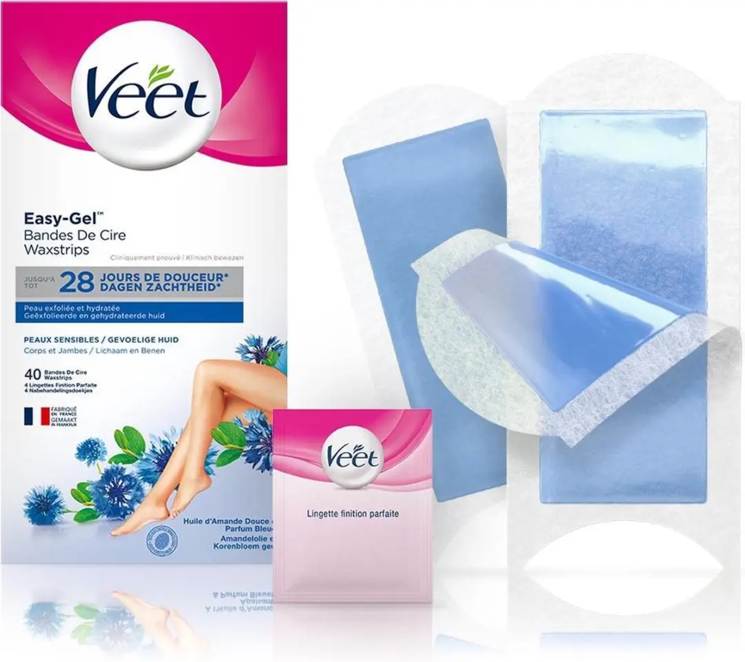 Veet Ontharingsstrips Gevoelige Huid - 320 Stuks