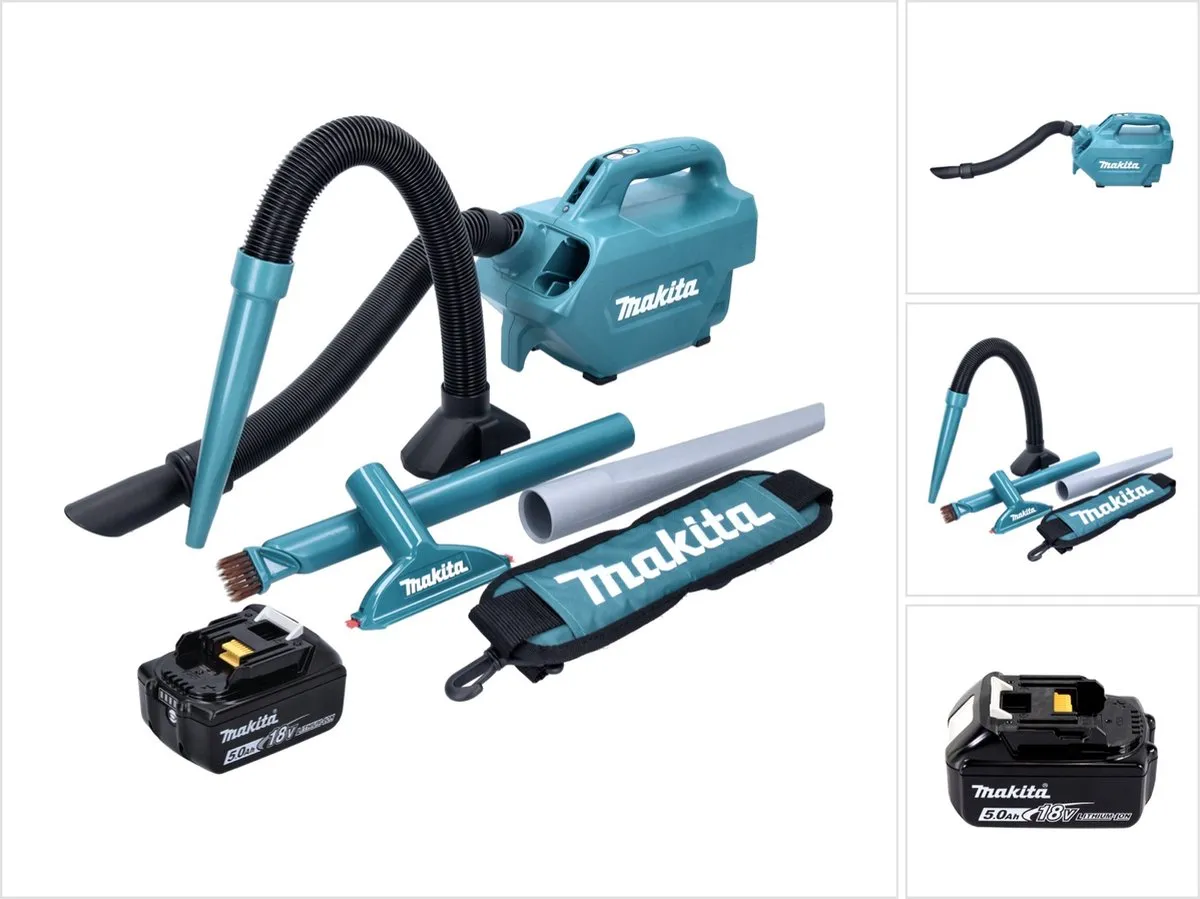Makita DCL184T1 Accustofzuiger 18V