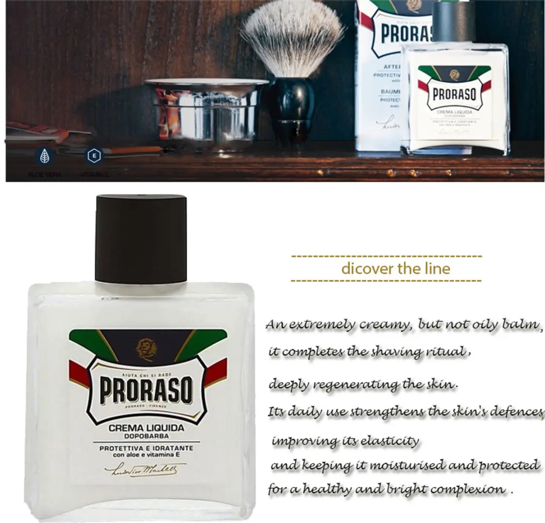 Proraso Blue Scheerset - Pre Shave Crème & Aftershave Balm 200ml