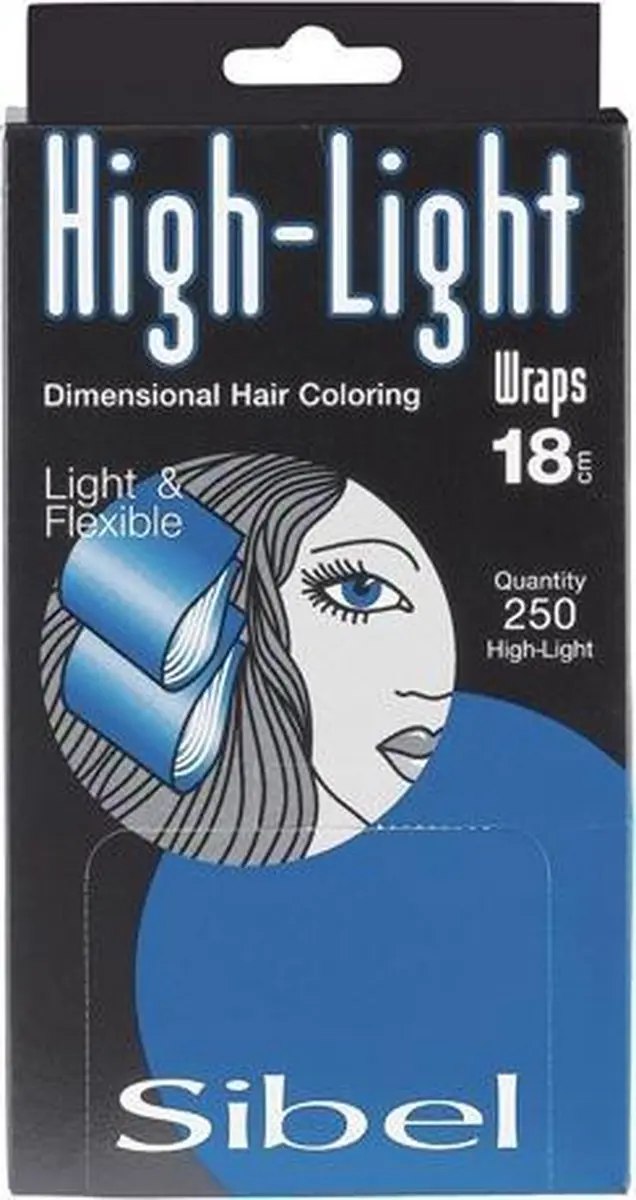 Sibel High-Light Wraps 250 Stuks