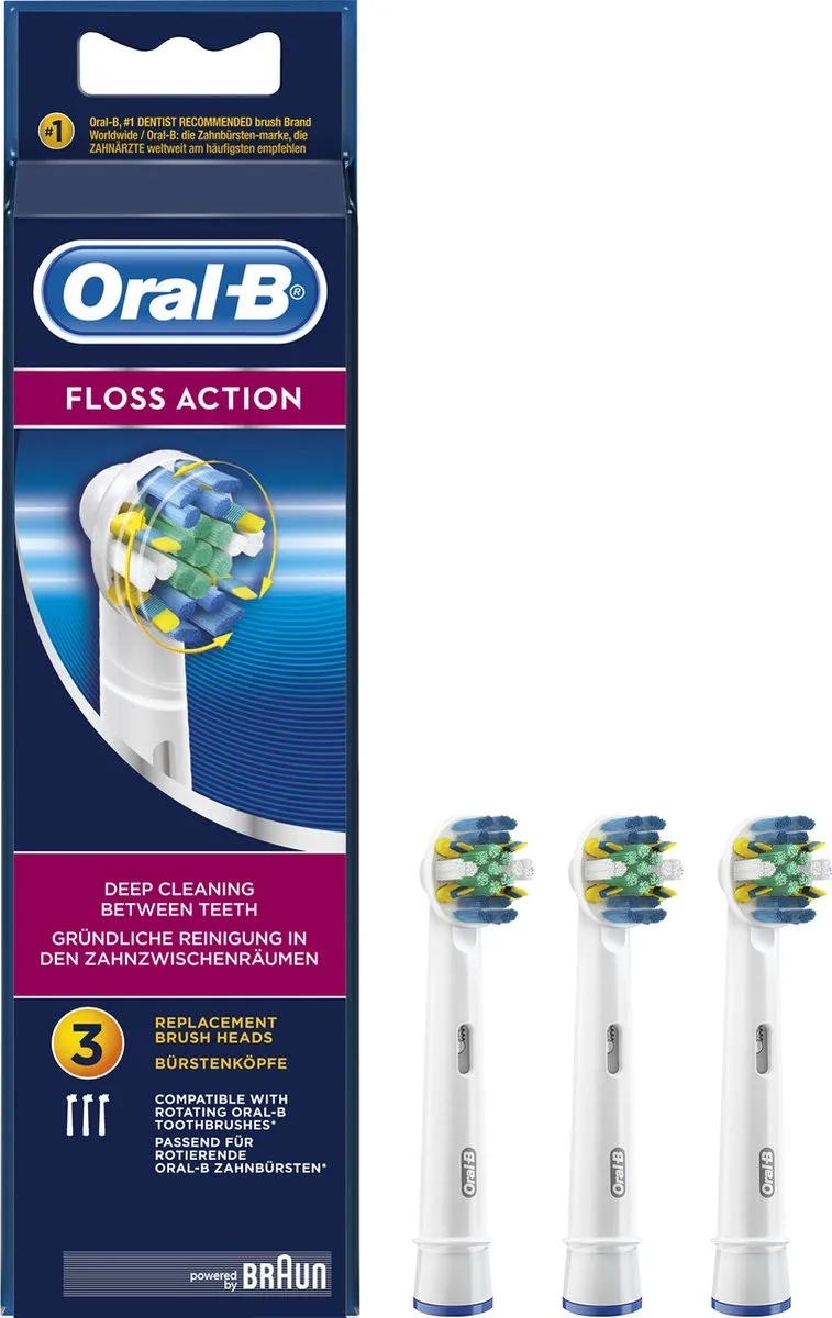 Oral-B Floss Action EB25 Opzetborstels
