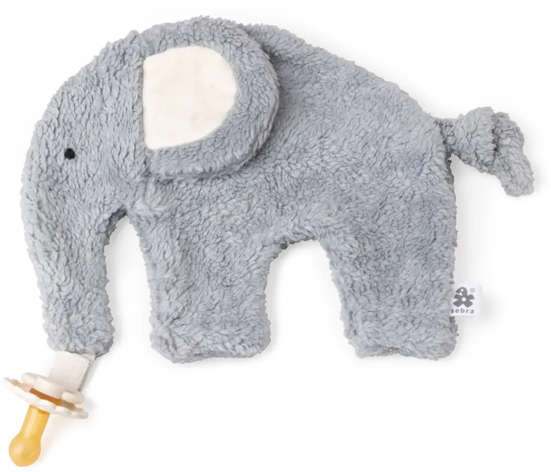 Sebra Speendoek Olifant Dusty Blue