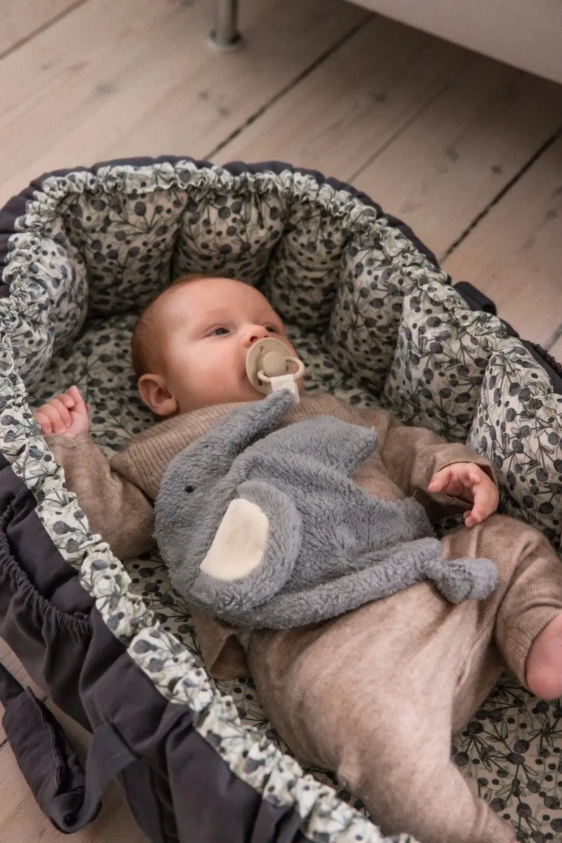Sebra Speendoek Olifant Dusty Blue