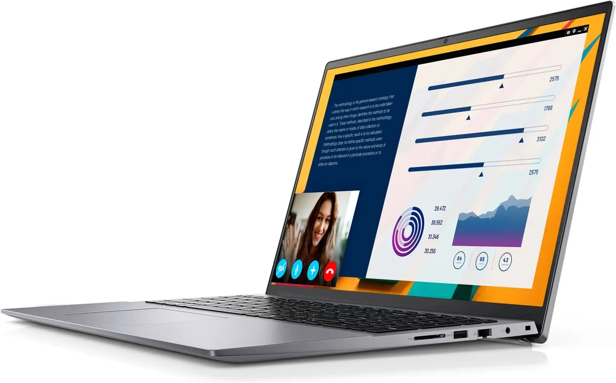 Dell Vostro 5620 Core i5-1240P Laptop - 8GB 256GB SSD Titan Gray
