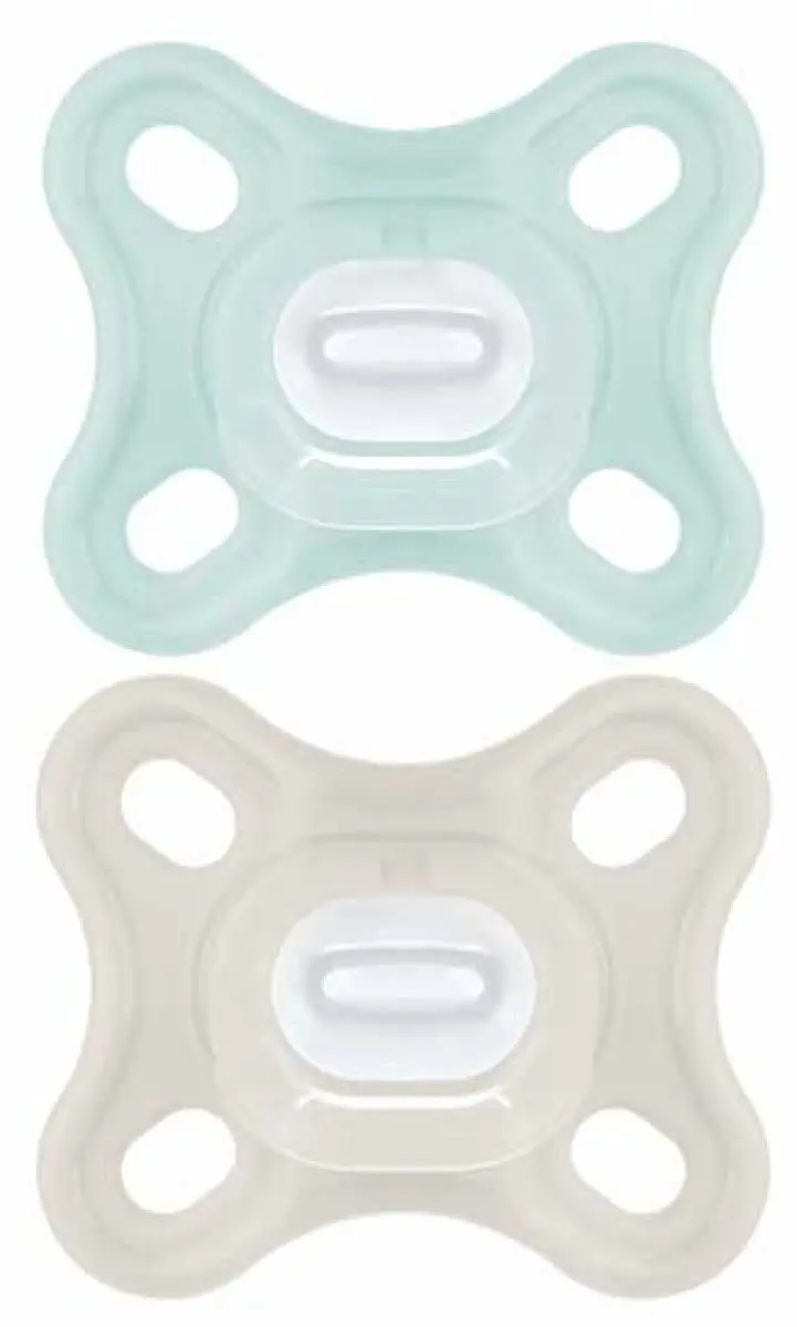 MAM Comfort Fysiologische Fopspeen Blauw - Set van 2