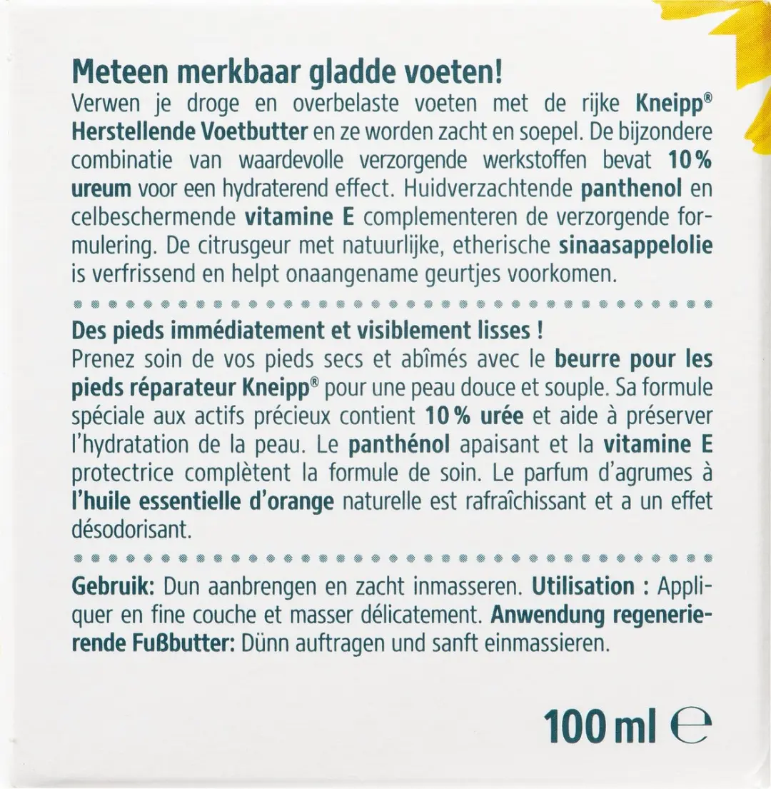 Kneipp Herstellende Voetcrème Calendula 100ml - Citrusgeur - afbeelding 6 van 6