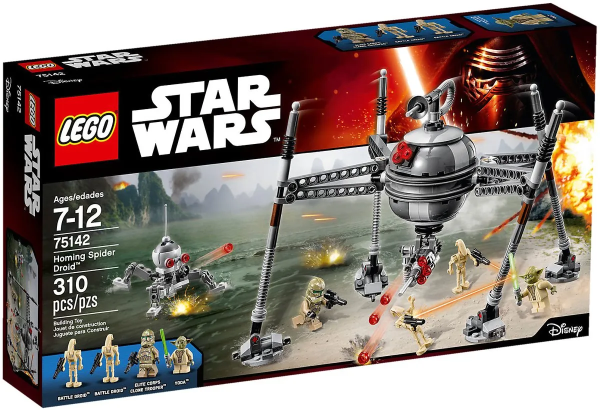 LEGO Star Wars Homing Spider Droid 75142