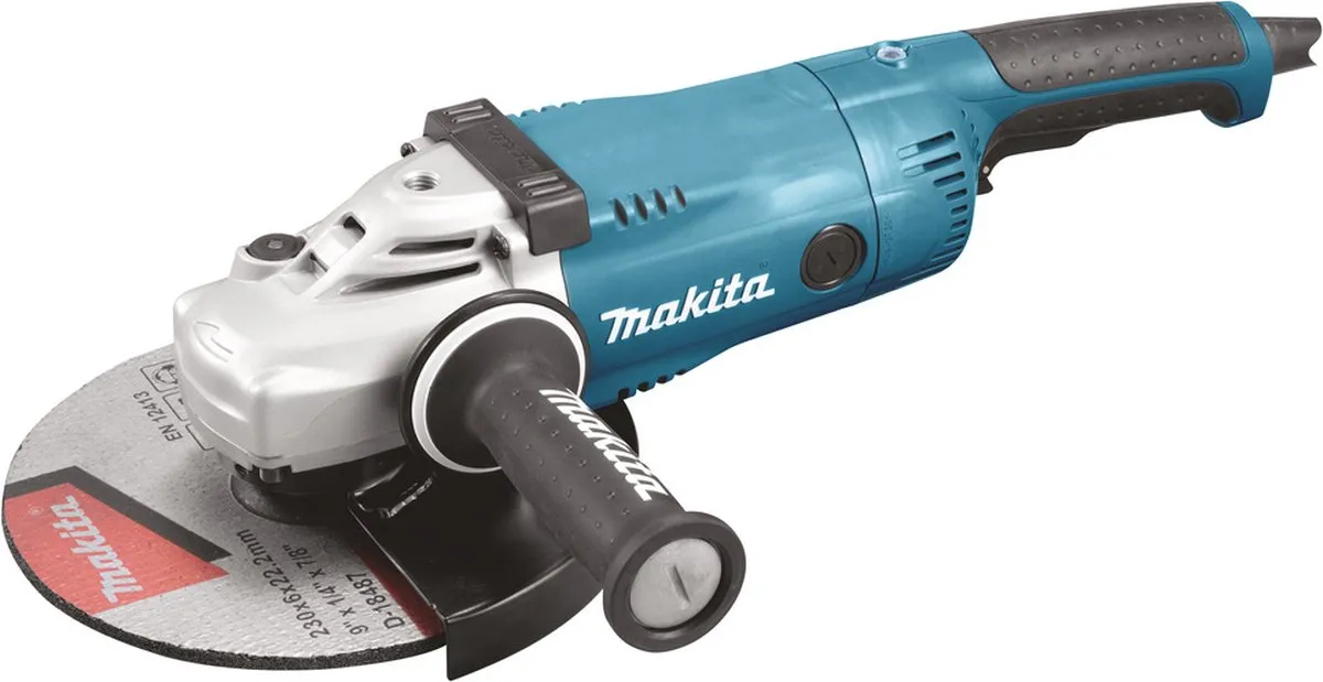 Makita GA9020RF Haakse Slijper 2200W - 230mm Metaal