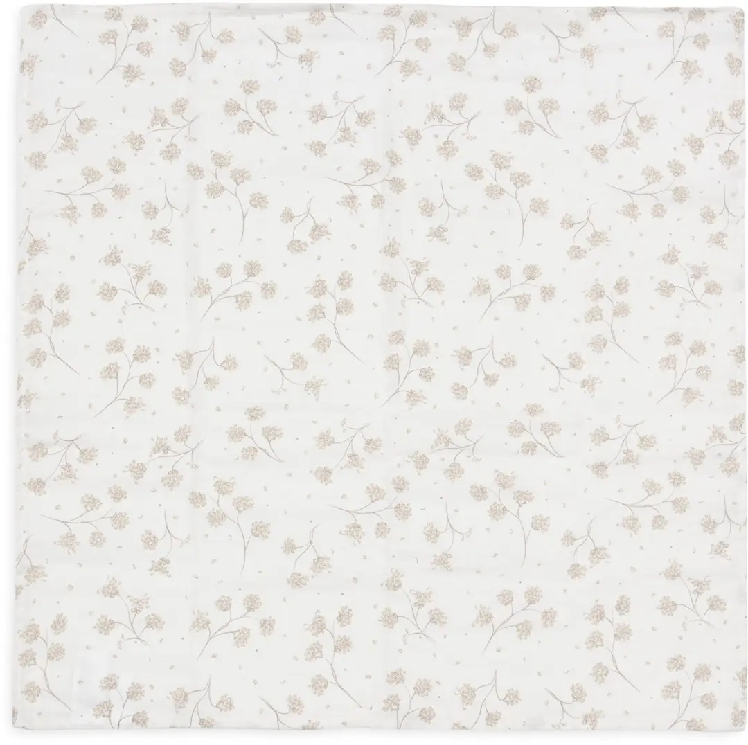 Jollein Hydrofiele Doek Small 70x70cm - Leafy Dreams - 3 Stuks