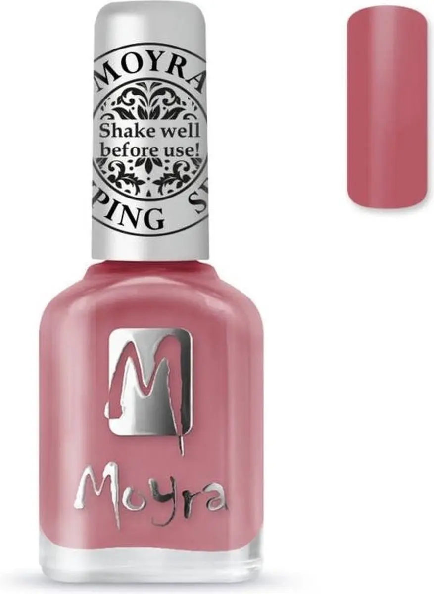 Moyra Stamping Nagellak Vintage Mauve 12ml