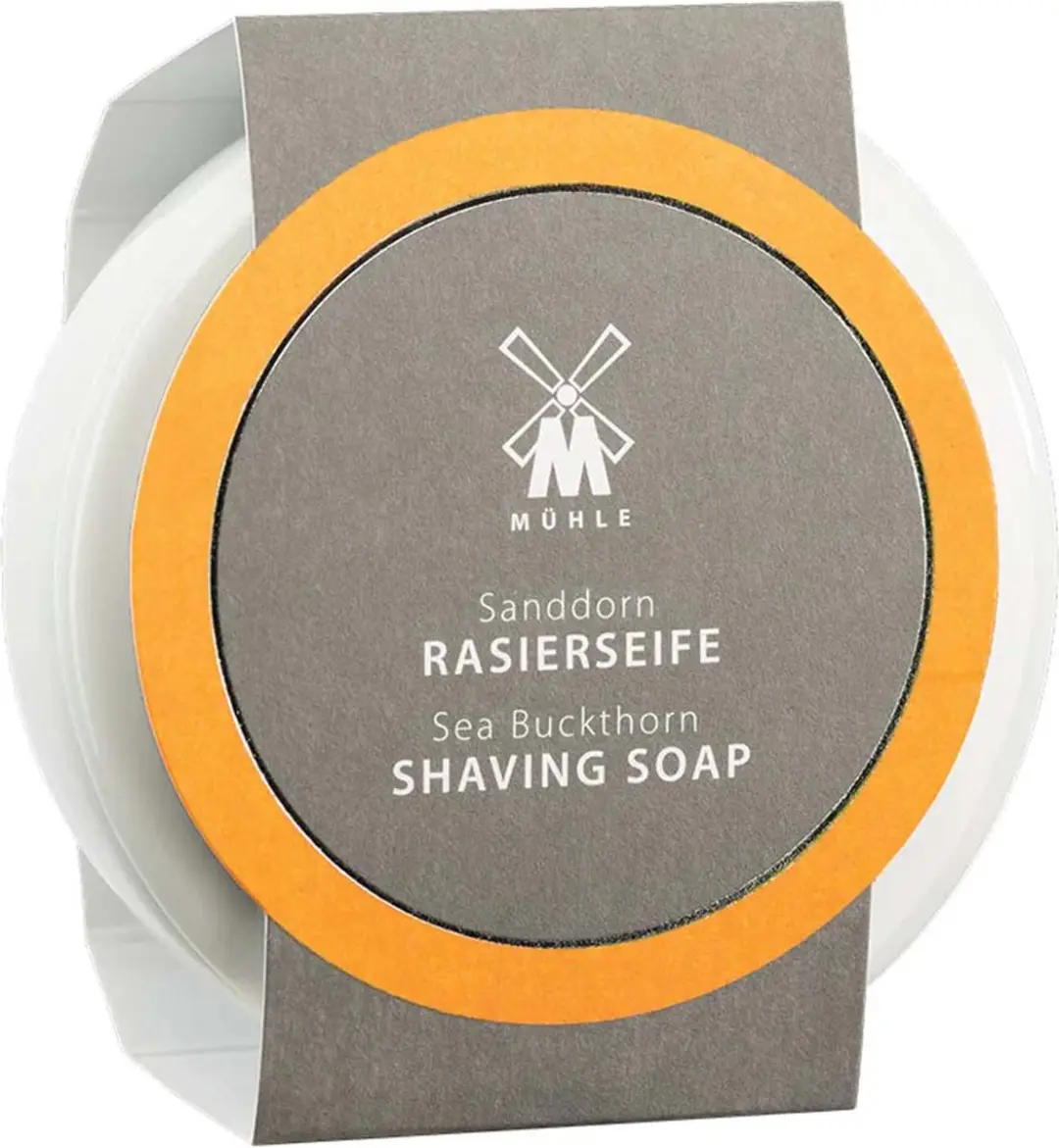 Mühle Scheerzeep Sea Buckthorn 65g