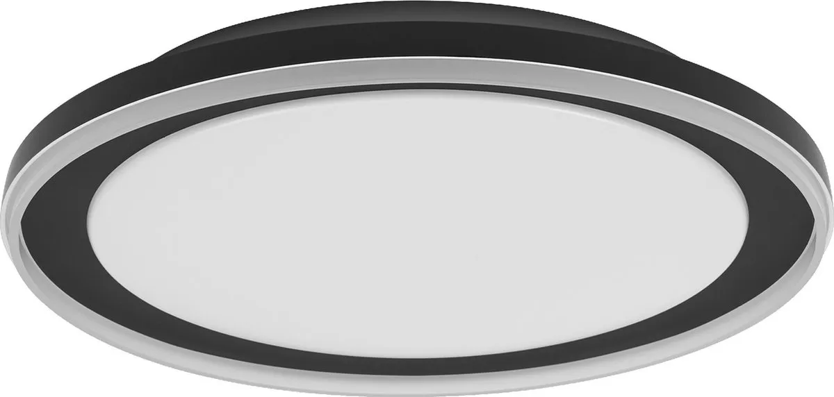 LEDVANCE Orbis Pederson LED Plafondlamp 24W - 450mm Zwart