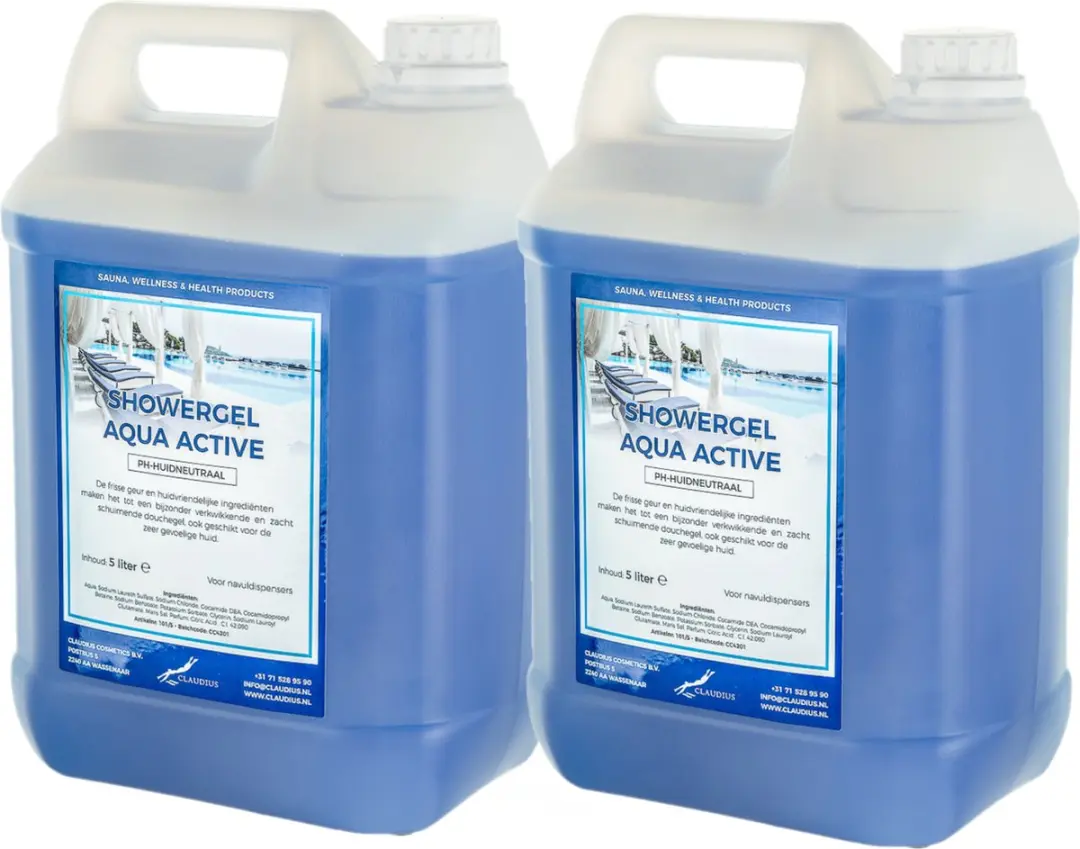 Splashbox Cosmetics Douchegel Aqua Active 5L