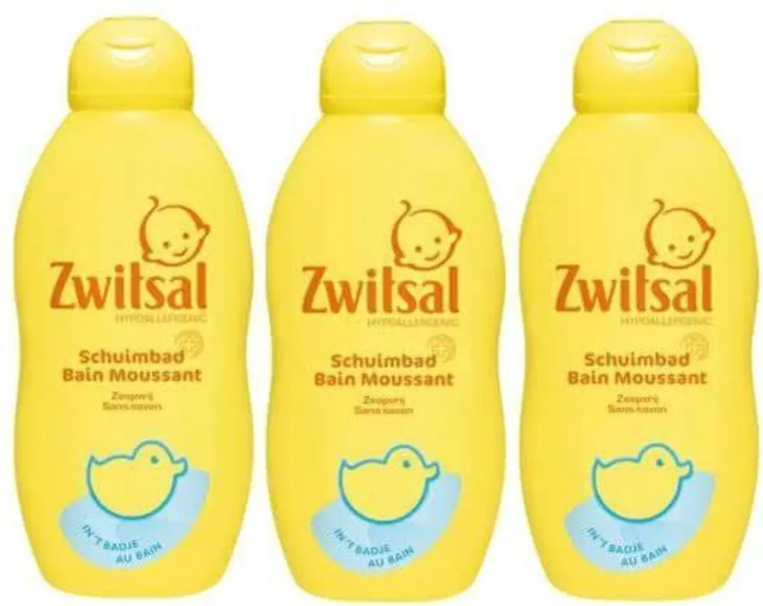 Zwitsal Schuimbad 400ml - 3 Stuks