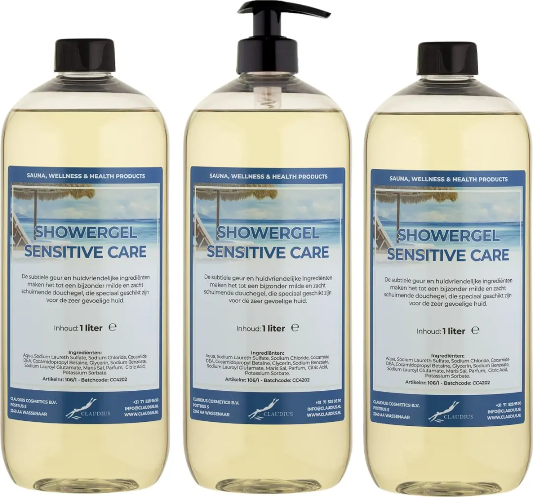 Splashbox Cosmetics Sensitive Care Douchegel 1L