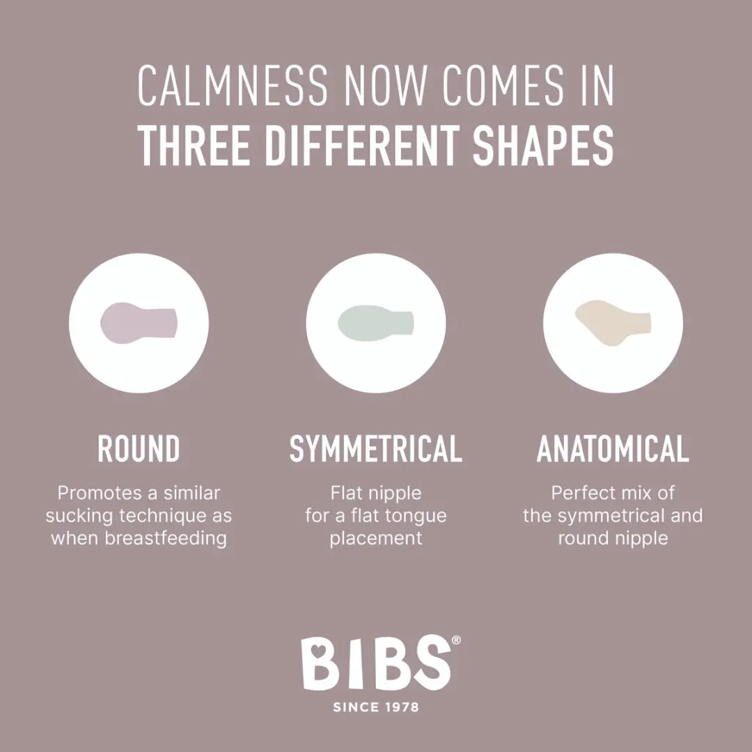BIBS Colour Try-It Collectie Fopspenen - 3 Stuks - Ivory