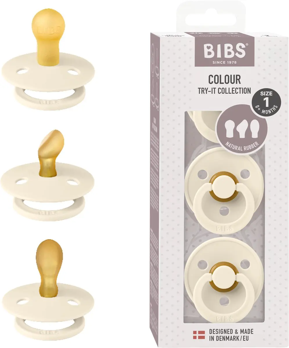 BIBS Colour Try-It Collectie Fopspenen