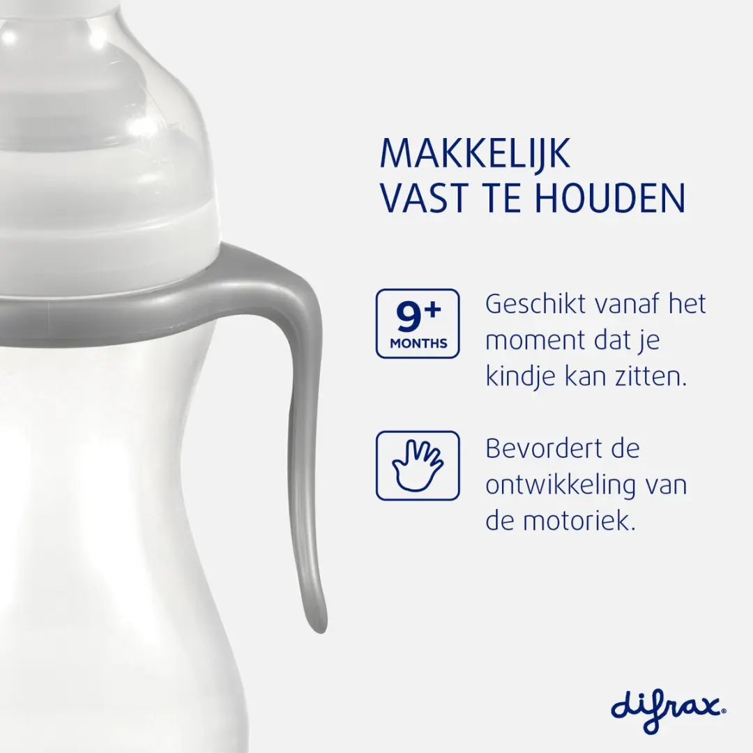 Difrax Papfles XL 310ml S-fles - Anti-Colic - 2 Stuks