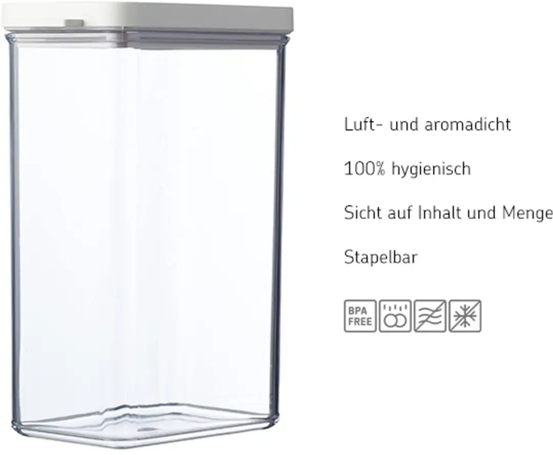 Mepal Omnia Vleeswarendoos 1.5L - 3 Vakken Nordic Sage