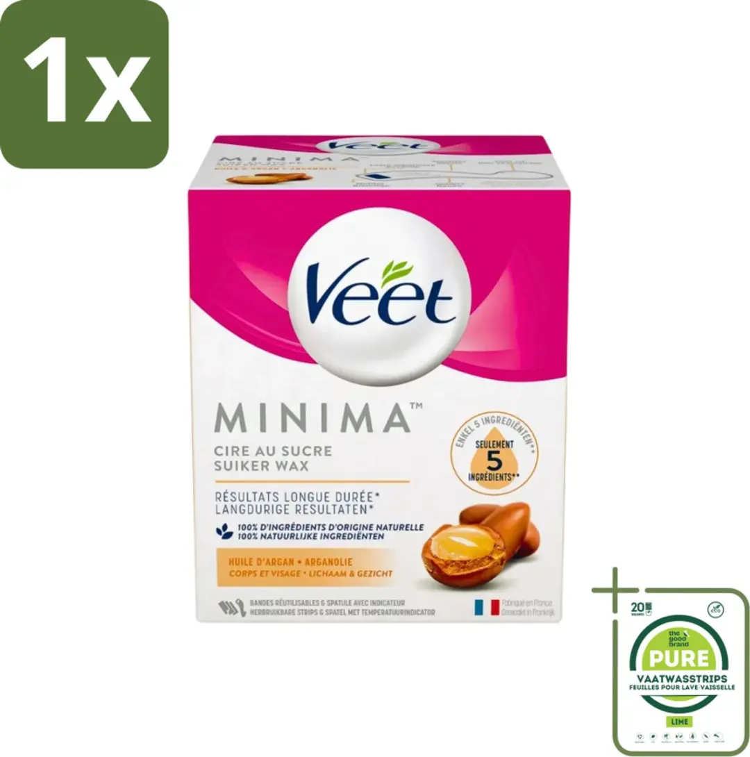 Veet Warme Wax Minima Arganolie 250ml