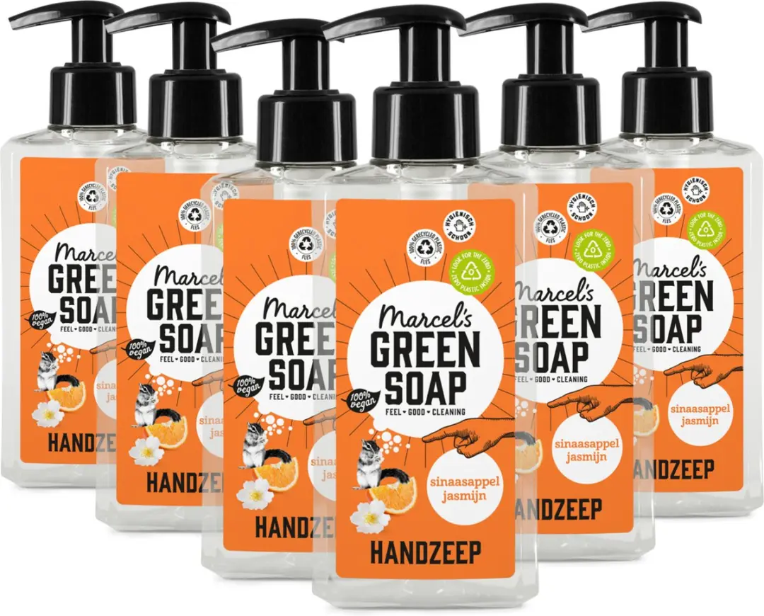 Marcel's Green Soap Handzeep Sinaasappel & Jasmijn