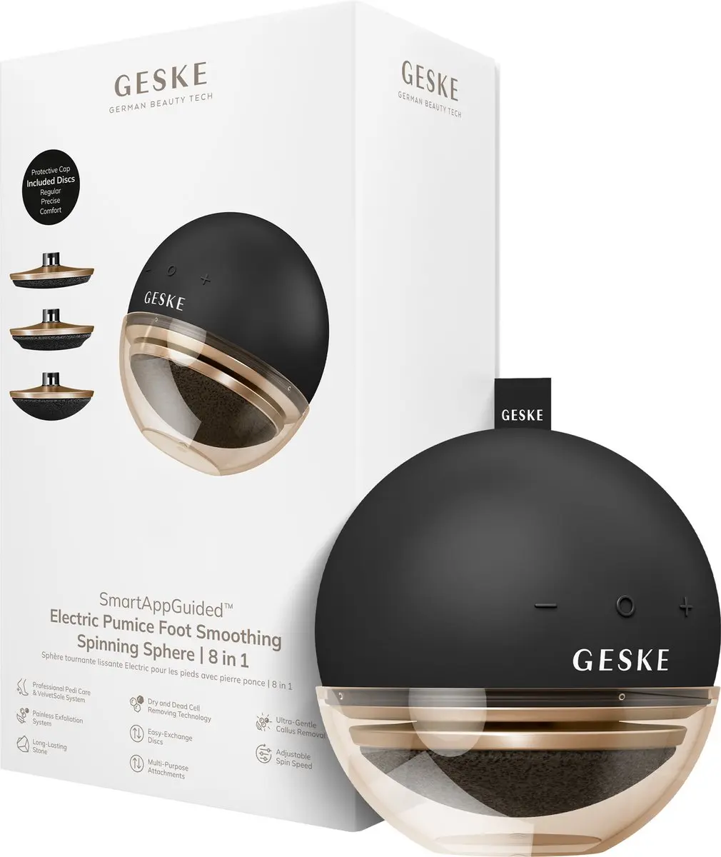 GESKE Elektrische Voetvijl 8-in-1 Starlight - 8 Stuks