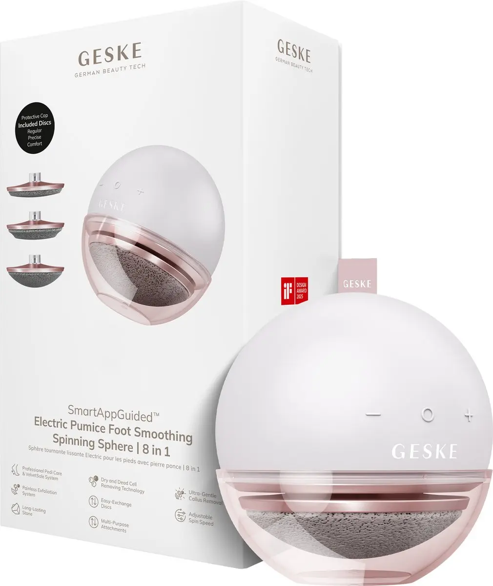 GESKE Elektrische Voetvijl 8-in-1 Starlight