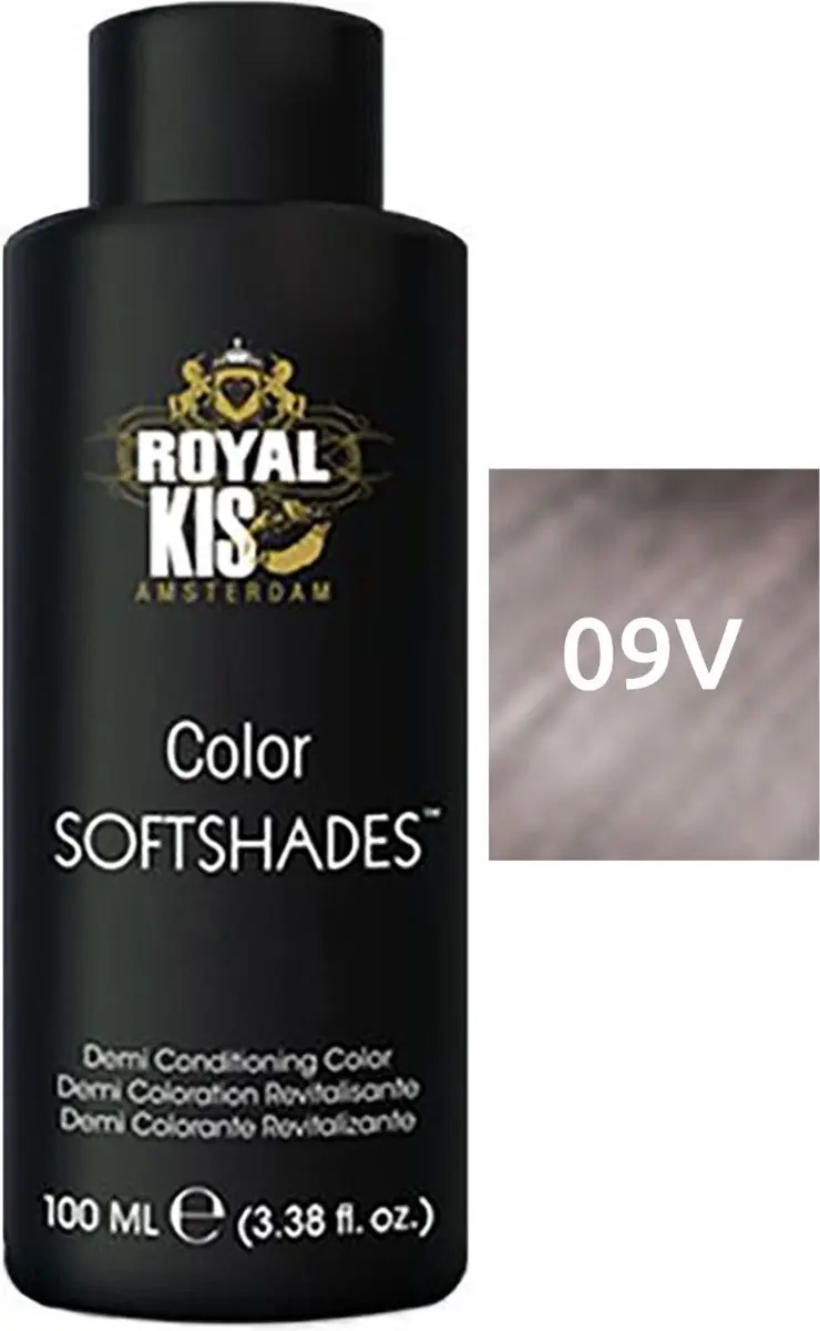 KIS Royal KIS Softshades 100ml - 9V Zeer licht violetblond