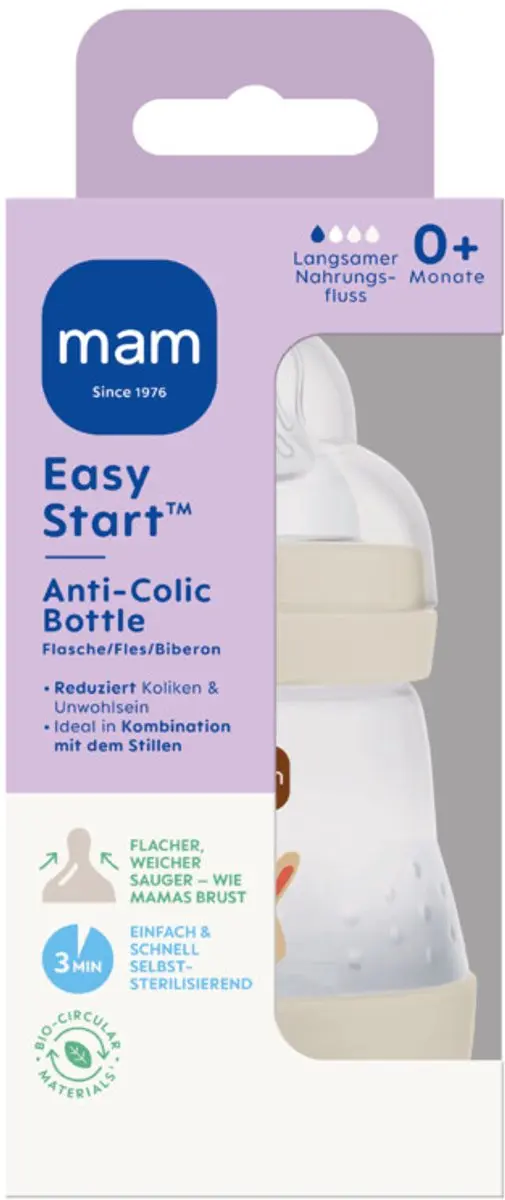 MAM Easy Start Anti-Colic Babyfles 160ml