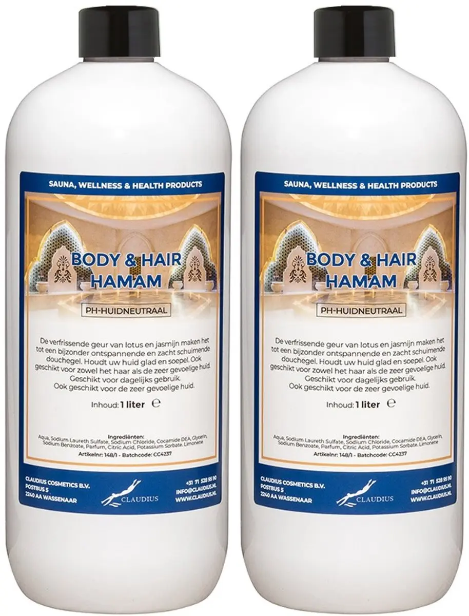 Splashbox Cosmetics Body & Hair Hamam 1L