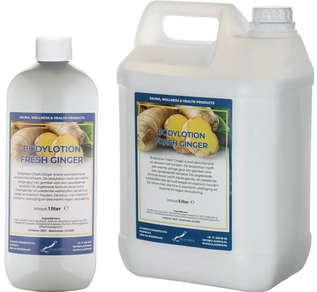 Splashbox Cosmetics Fresh Ginger Bodylotion 6L