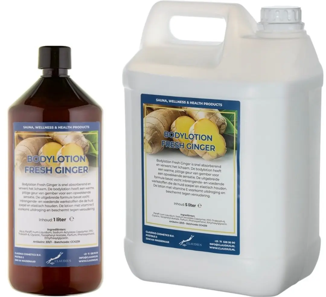 Splashbox Cosmetics Fresh Ginger Bodylotion 6L - 2 Stuks