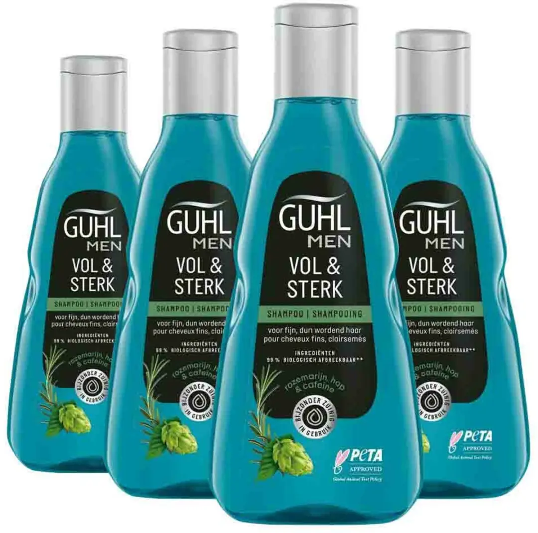 Guhl Shampoo Man Vol & Sterk 250ml