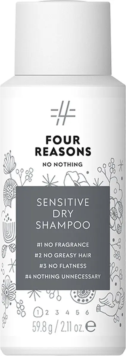 Four Reasons No Nothing Droogshampoo Schuim 200ml