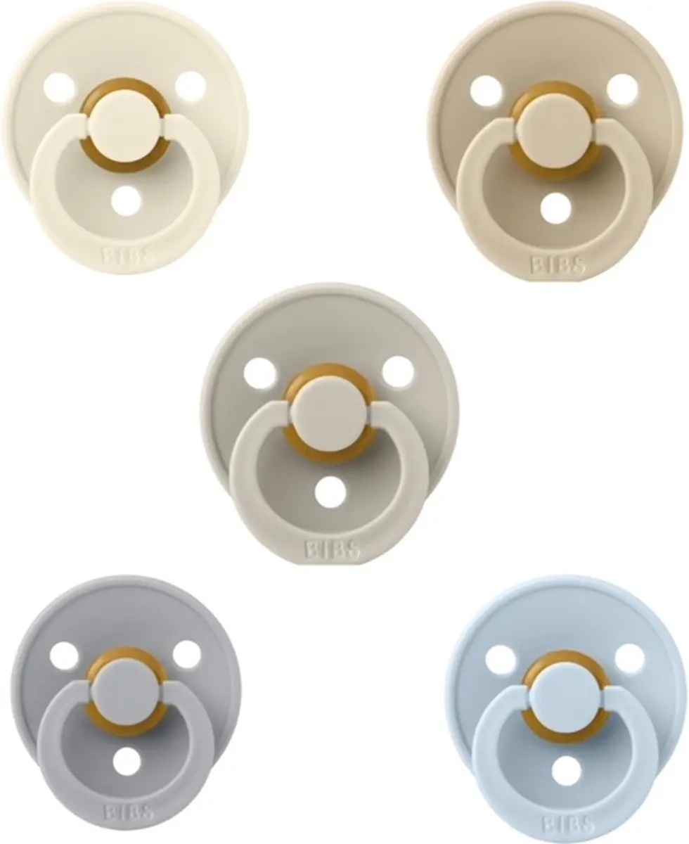 BIBS Fopspenen Set 5 Stuks