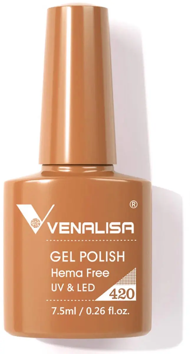 Venalisa UV Gellak Bruin 7.5ml - 2 Stuks