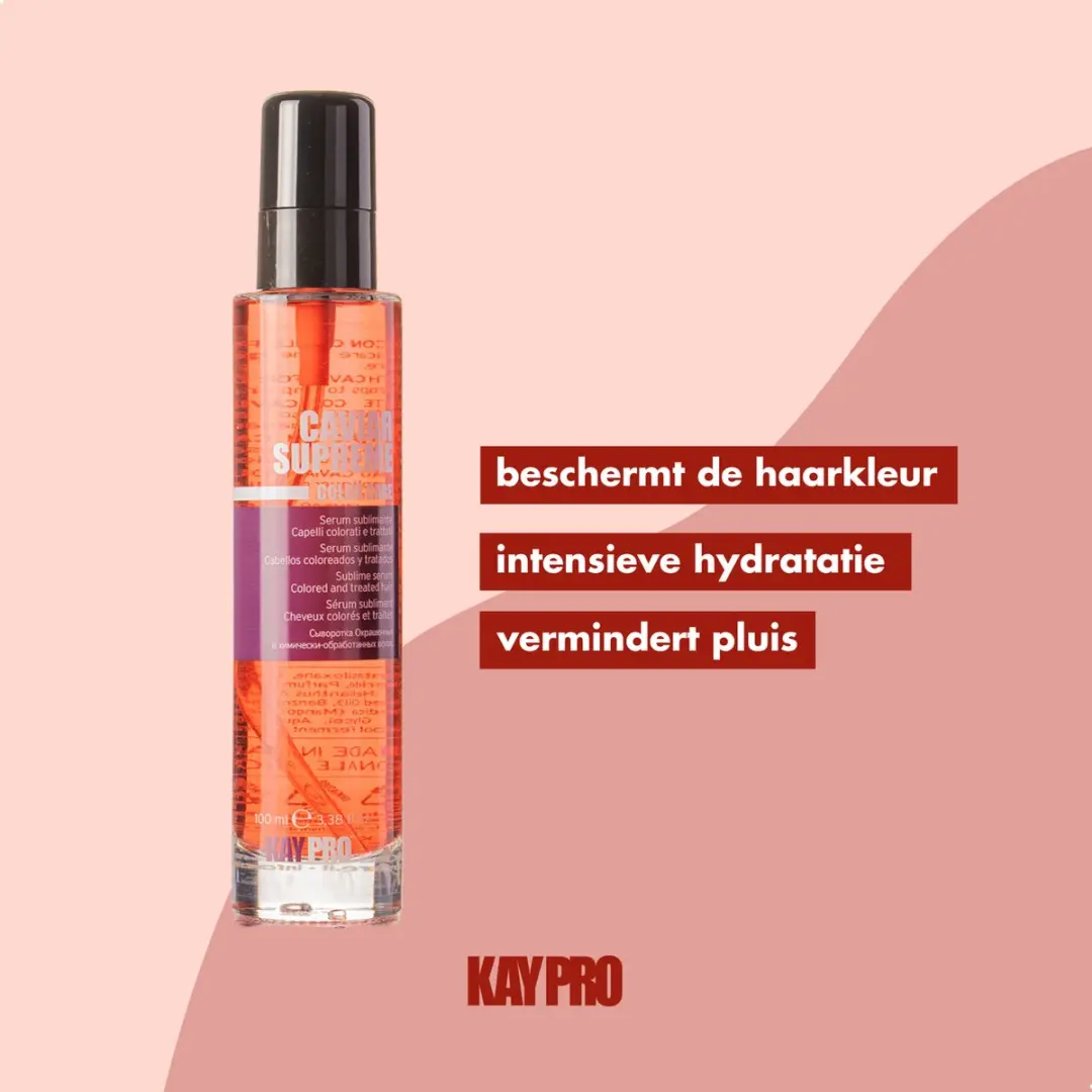 KayPro Caviar Supreme Haar Serum 100ml - Gekleurd haar