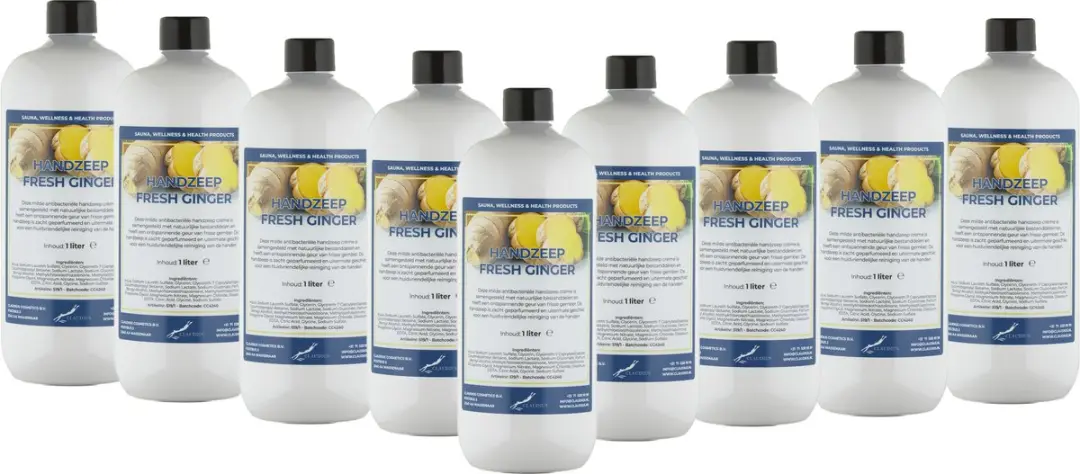 Splashbox Cosmetics Handzeep Fresh Ginger 1L
