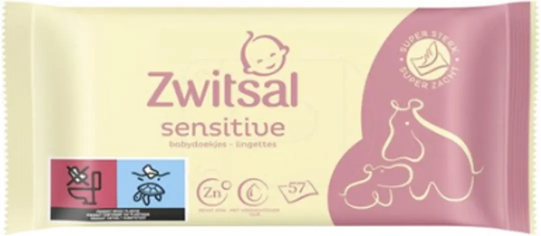 Zwitsal Sensitive Billendoekjes 24x57 - 1.368 Stuks