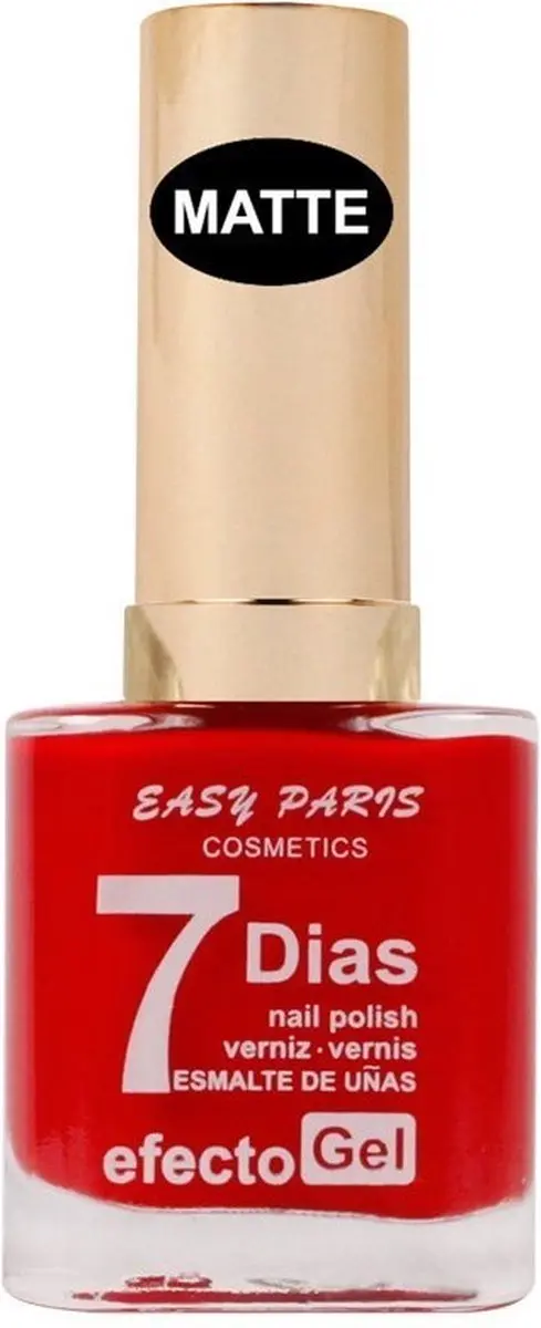Easy Paris Nagellak Mat Helder Rood 068