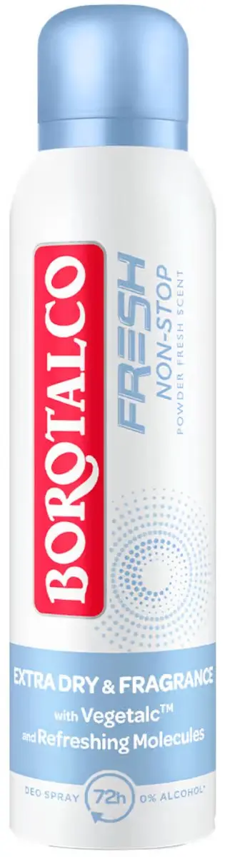 Borotalco Fresh Non-Stop Deospray 150ml