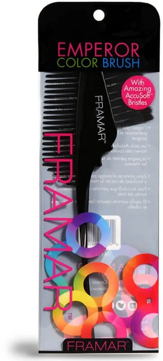 Framar Emperor Color Brush Licht Bruin - Permanent